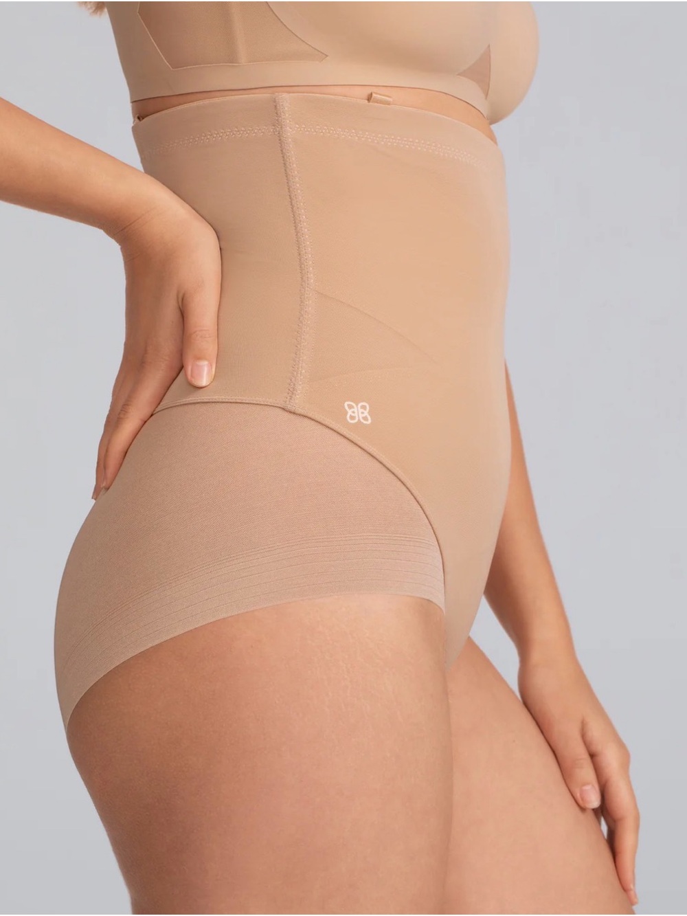 Honeylove SuperPower Brief Sand Shapewear Sculptwear NWT Size Medium - Picture 2 of 6
